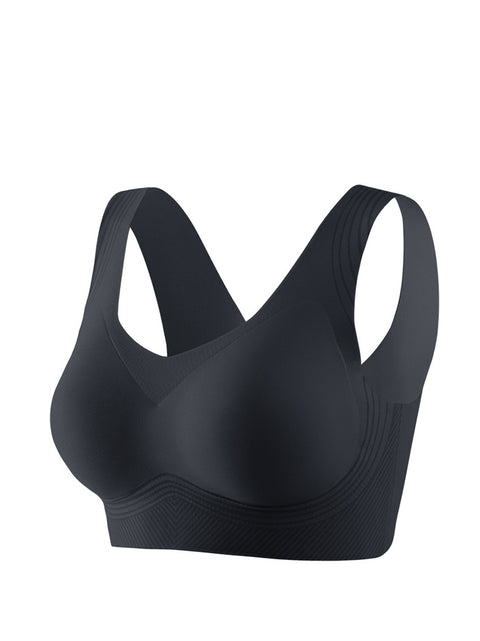 Women Casual Seamless Latex Fixed Cup Bra