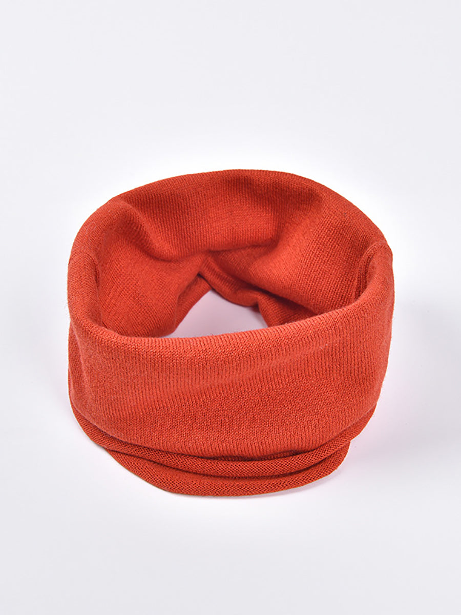 Autumn Soft Couple Cashmere Pure Color Scarf