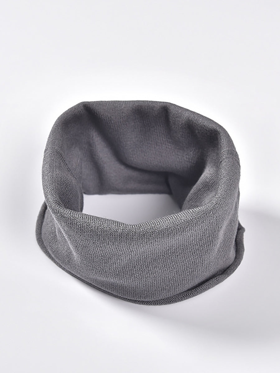 Autumn Soft Couple Cashmere Pure Color Scarf