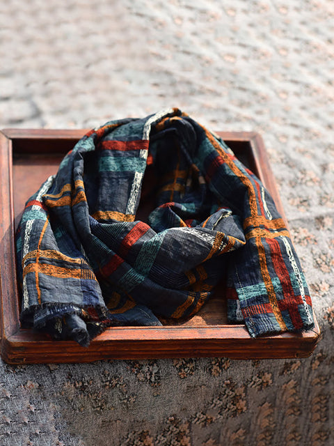 Retro Women Autumn Printed Scarf